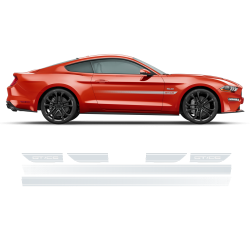 California Special GT/CS Faded Rocker Stripes for Ford Mustang 2018 - 2021