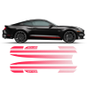 California Special GT/CS Faded Rocker Stripes for Ford Mustang 2015 - 2017