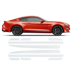 California Special GT/CS Faded Rocker Stripes for Ford Mustang 2015 - 2017