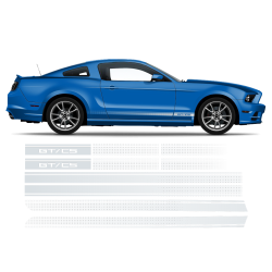 California Special GT/CS FADED Rocker Stripes for Ford Mustang 2013 2014