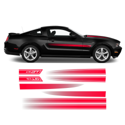 California Special GT/CS Faded Rocker Stripes for Ford Mustang 2011 2012