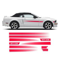 California Special GT/CS Faded Stripes for Ford Mustang 2005 - 2010