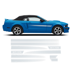 California Special GT/CS Faded Stripes for Ford Mustang 2005 - 2010