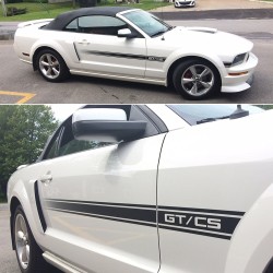 California Special GT/CS Faded Stripes for Ford Mustang 2005 - 2010