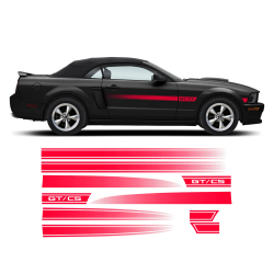 California Special GT/CS Faded Stripes for Ford Mustang 2005 - 2010