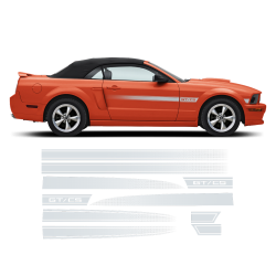 California Special GT/CS Faded Stripes for Ford Mustang 2005 - 2010