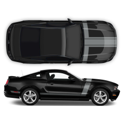 BOSS 302 style Racing stripes set for Ford Mustang 2012 - 2014