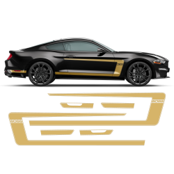 BOSS style side Graphics for Ford Mustang 2015 - 2022