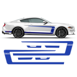 BOSS style side Graphics for Ford Mustang 2015 - 2022