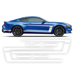 BOSS style side Graphics for Ford Mustang 2015 - 2022