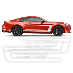 BOSS style side Graphics for Ford Mustang 2015 - 2022