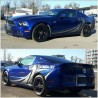 COBRA JET Metallic Side Graphic Decals Set for Ford Mustang 2005 - 2014