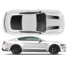 Edition 55 Faded Stripes for Ford Mustang 2019 - 2020