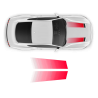 Edition 55 Faded Stripes for Ford Mustang 2019 - 2020