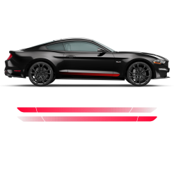 Edition 55 Faded Stripes for Ford Mustang 2019 - 2020