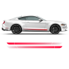 Edition 55 Faded Stripes for Ford Mustang 2019 - 2020