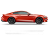 Edition 55 Faded Stripes for Ford Mustang 2019 - 2020