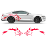 Coyote side graphic for Ford Mustang 2005 - 2021