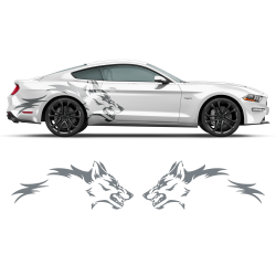 Coyote side graphic for Ford Mustang 2005 - 2021