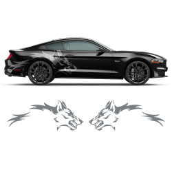 Coyote side graphic for Ford Mustang 2005 - 2021