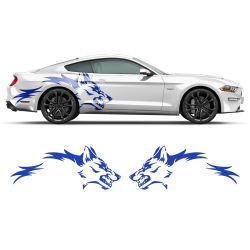 Coyote side graphic for Ford Mustang 2005 - 2021