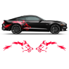 Coyote side graphic for Ford Mustang 2005 - 2021