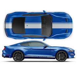 EURO XL Racing Stripes Set for Ford Mustang 2015 - 2020