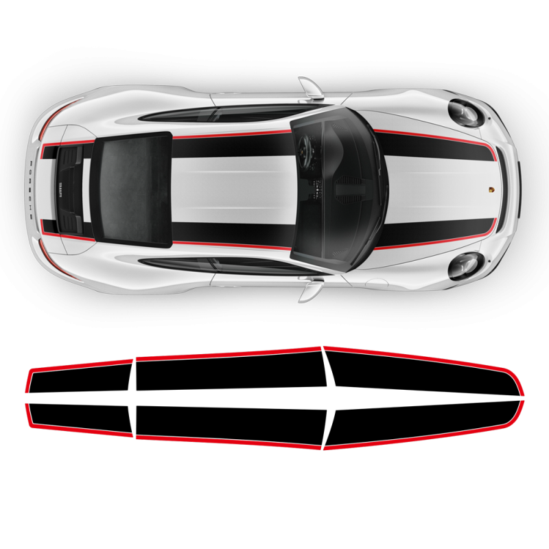 Contoured R Stripes Over The Top Carrera 2005 - 2019