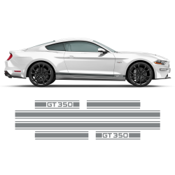 Rocker stripes GT350 for Ford Mustang 2015 - 2020