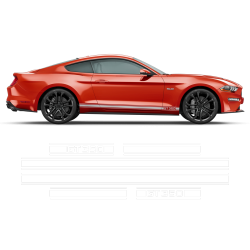 Rocker stripes GT350 for Ford Mustang 2015 - 2020