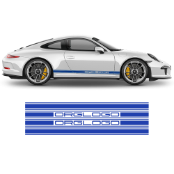 Contoured Racing Decals set in one color for Carrera