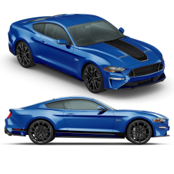 MACH1 Graphic Decals Set for Ford Mustang 2018 - 2021