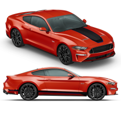 MACH1 Graphic Decals Set for Ford Mustang 2018 - 2021