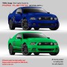 Ford Mustang 2005 - 2014 Tribal Design side decals set