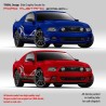 Ford Mustang 2005 - 2014 Tribal Design side decals set