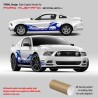 Ford Mustang 2005 - 2014 Tribal Design side decals set