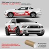 Ford Mustang 2005 - 2014 Tribal Design side decals set