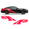 Warlord Side Graphics for Ford Mustang