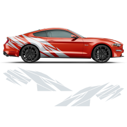 Warlord Side Graphics for Ford Mustang