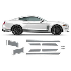 R - SPEC Style Racing Stripes Set for Ford Mustang 2015 - 2019