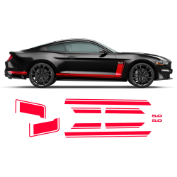 R - SPEC Style Racing Stripes Set for Ford Mustang 2015 - 2019