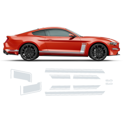 R - SPEC Style Racing Stripes Set for Ford Mustang 2015 - 2019