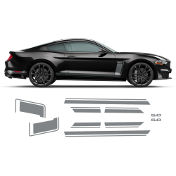 R - SPEC Style Racing Stripes Set for Ford Mustang 2015 - 2019