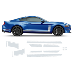 R - SPEC Style Racing Stripes Set for Ford Mustang 2015 - 2019