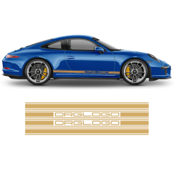 Contoured Racing Decals set in one color for Carrera