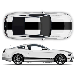 Racing Stripes set for Mustang 2005 - 2014