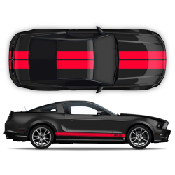 Racing Stripes set for Mustang 2005 - 2014