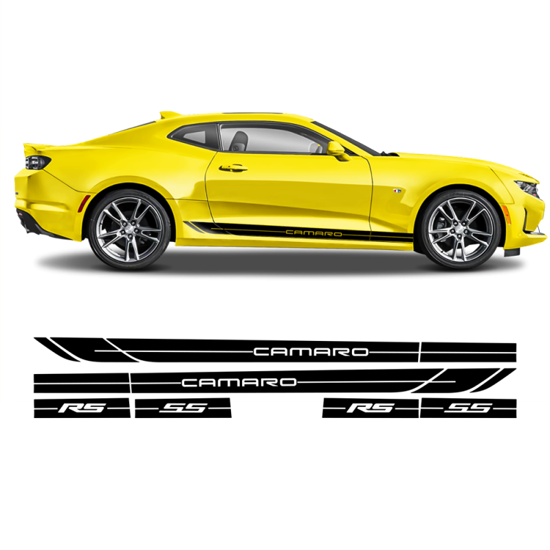 Rocker Side Stripes for Camaro 2016 - 2019