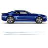 Side Stripes Triangle for Chevrolet Camaro 2010 - 2015