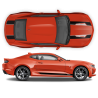 Sema Edition Racing Stripes Set in Two Colors for Camaro 2016 - 2018